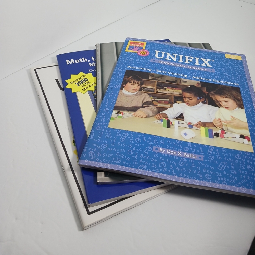 Unifix Math Books Didax  K-3 Homeschool Educational Resources Math